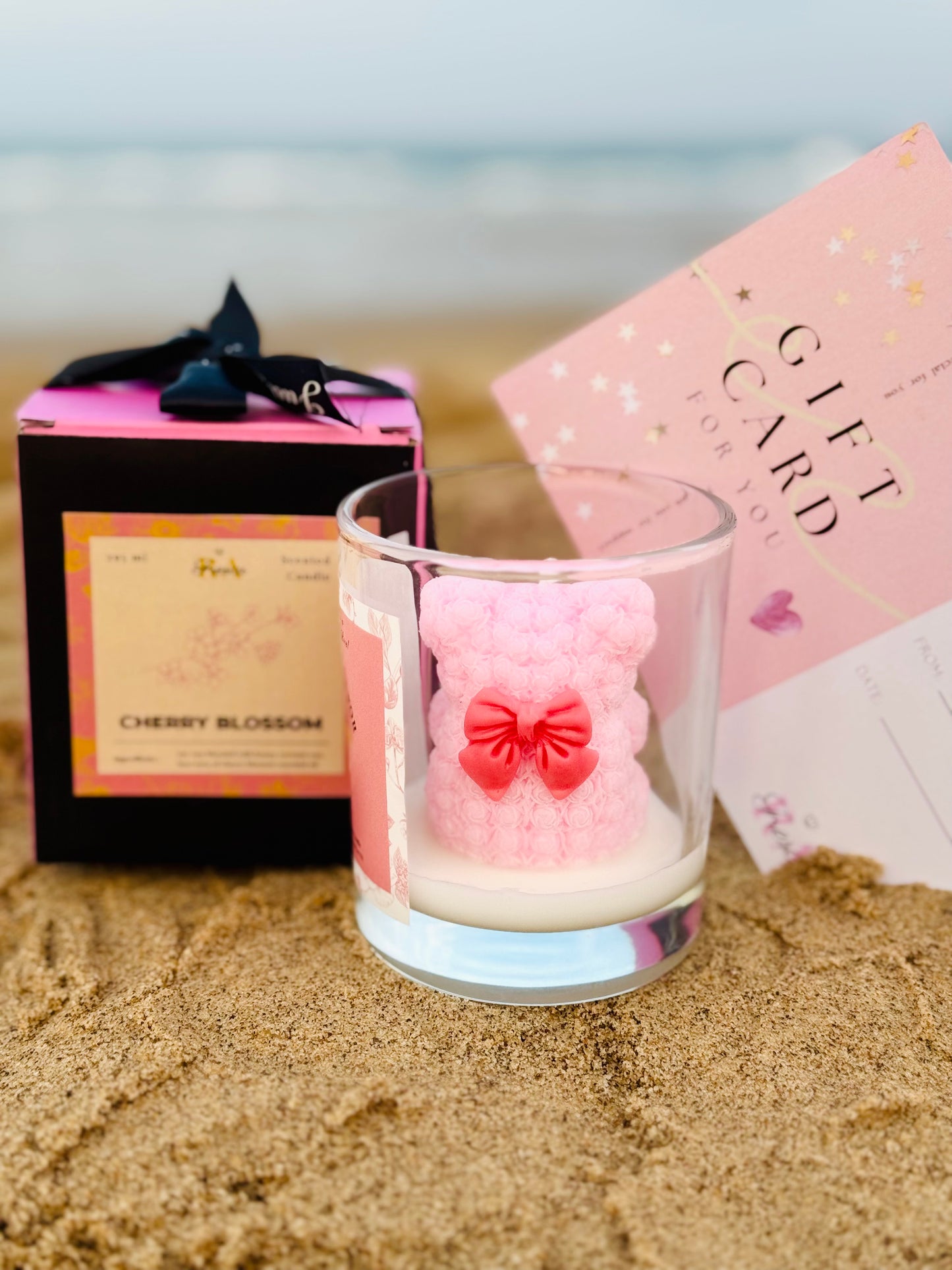 Blossom Romance – Scented Candle Handpoured in UK | Valentine’s & Romantic Gifts