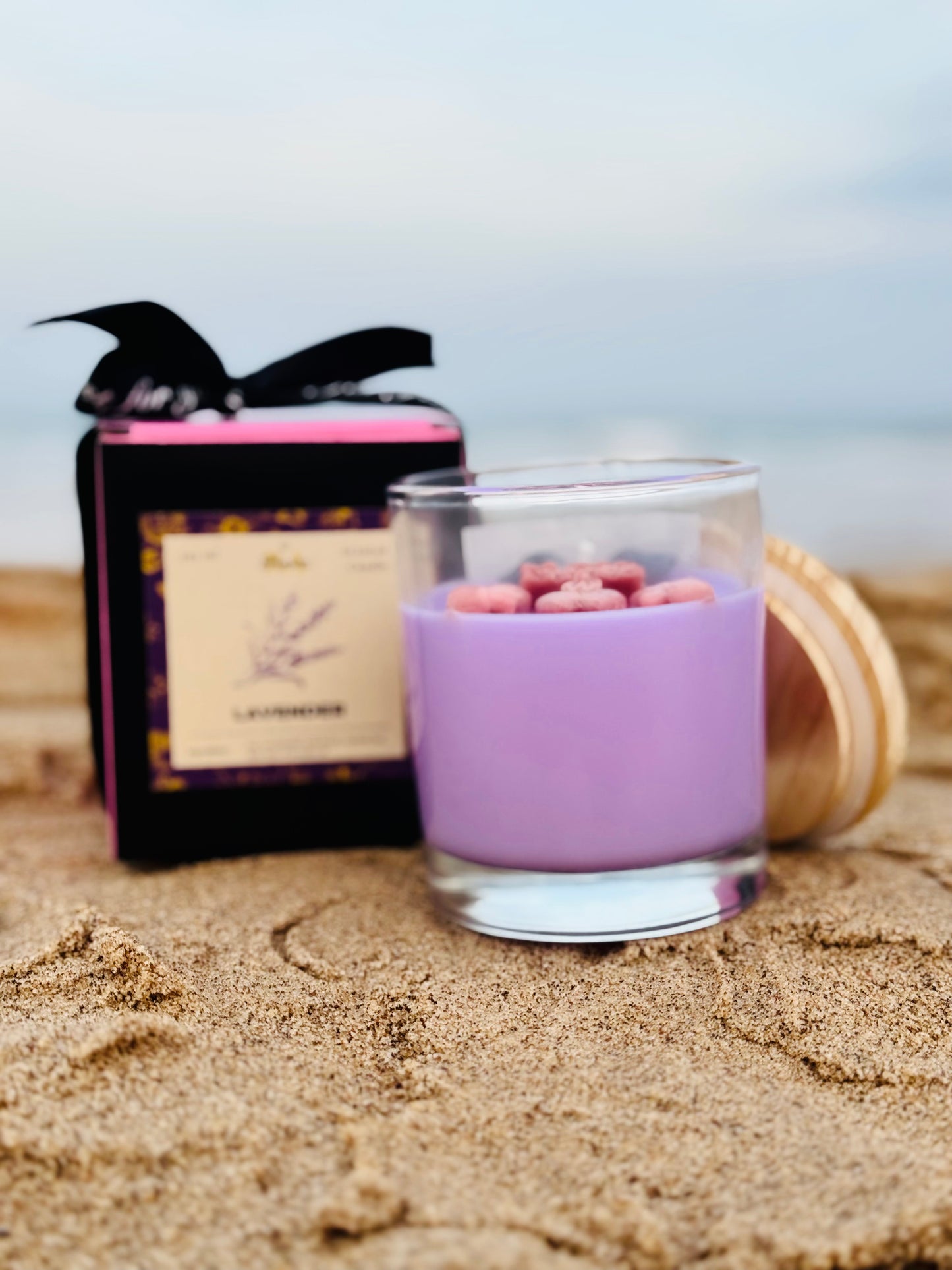 Creamy Lavender – Scented Candle Handpoured in UK | Best Friend or Birthday Gifts