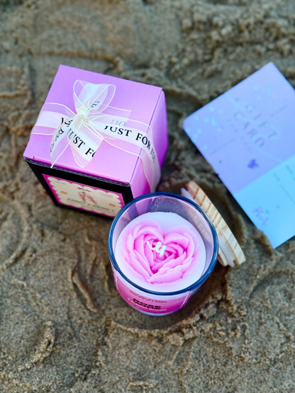 Rosé All Day – Scented Candle Handpoured in UK | Organic & Vegan