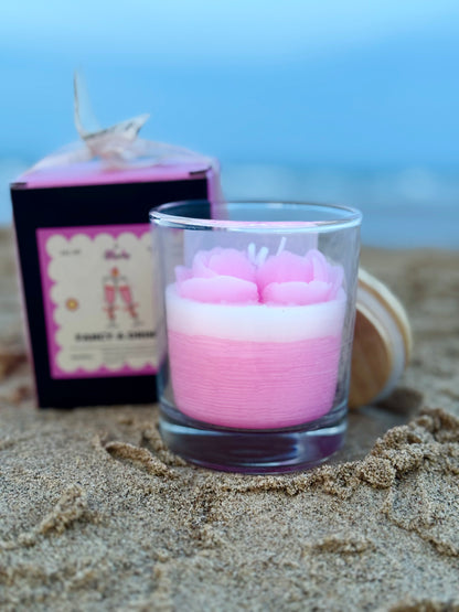 Rosé All Day – Scented Candle Handpoured in UK | Organic & Vegan