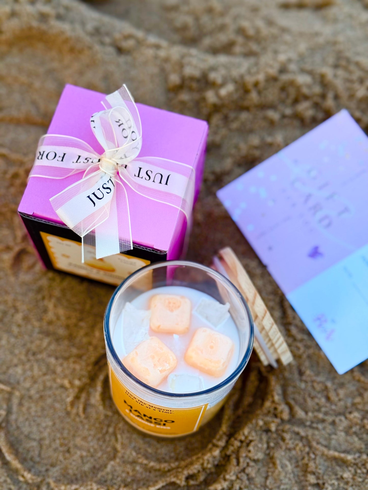 Golden Mango Lassi – Scented Candle Handpoured in UK | Organic & Vegan