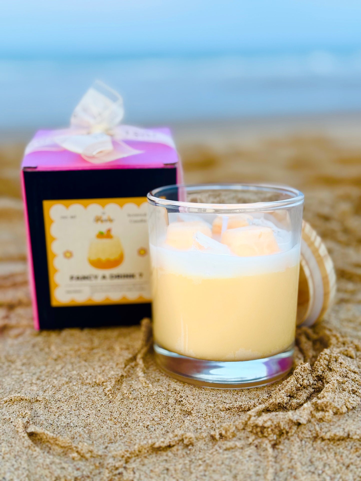 Golden Mango Lassi – Scented Candle Handpoured in UK | Organic & Vegan