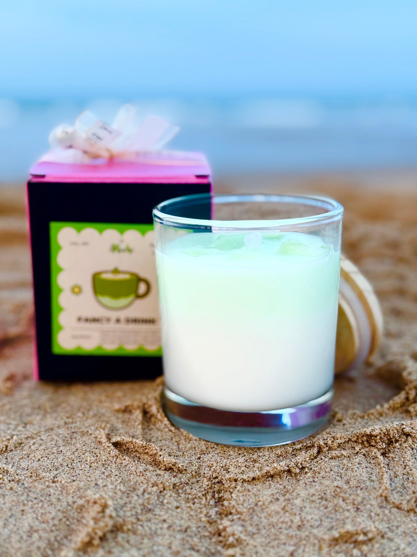 Matcha Latte – Scented Candle Handpoured in UK | Organic & Vegan