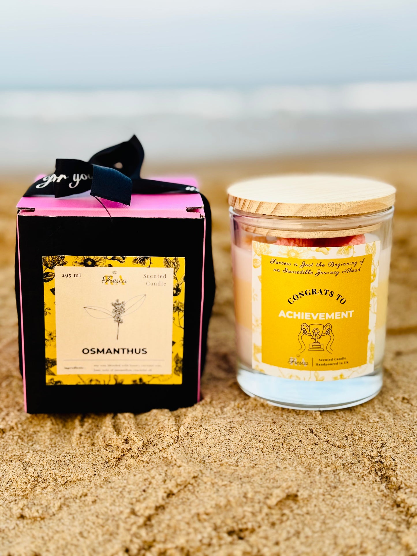 Floral Éclat – Scented Candle Handpoured in UK | Gifts for Achievement Celebrations