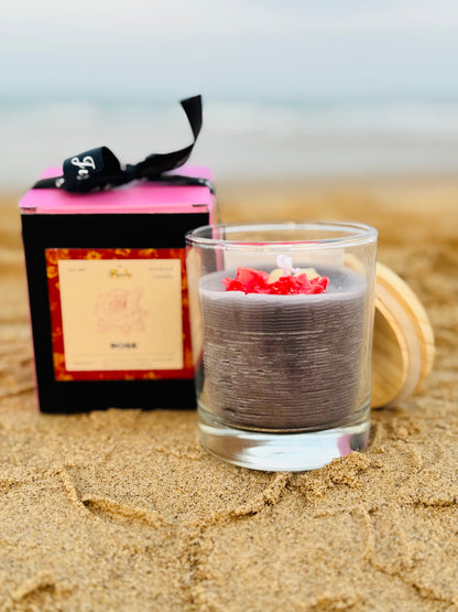 Velvet Rose – Scented Candle Handpoured in UK | Perfect for Weddings