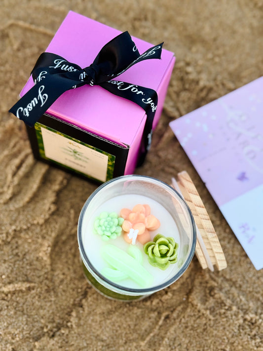 Whispering Forest – Scented Candle Handpoured in UK | Gifts for Newborn Blessings