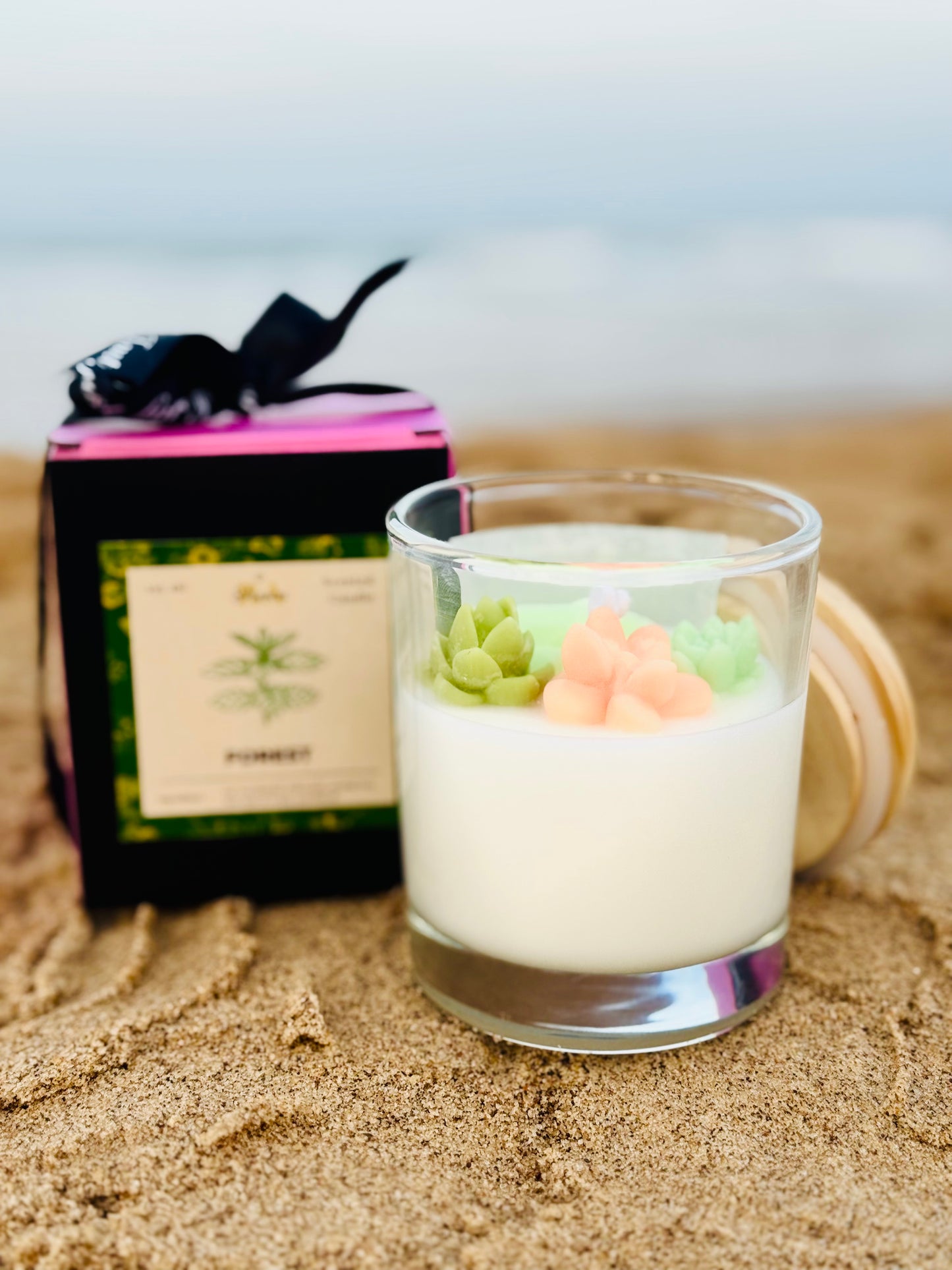 Whispering Forest – Scented Candle Handpoured in UK | Gifts for Newborn Blessings