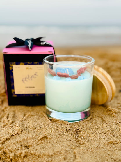 Ocean Breeze – Scented Candle Handpoured in UK | Perfect for Birthday Gifts