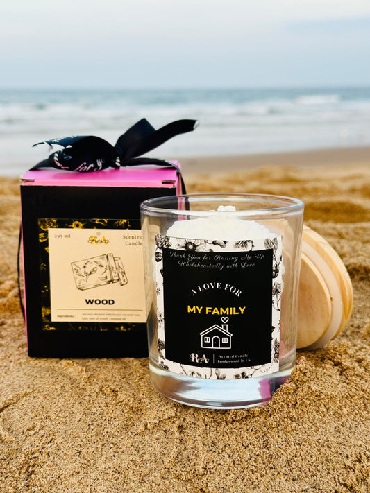 Pine & Cedarwood Charm – Scented Candle Handpoured in UK | Mother’s Day, Father’s Day, Family Gifts