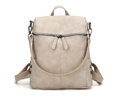 Fashionable Women's Dual-Use Backpack and Shoulder Bag